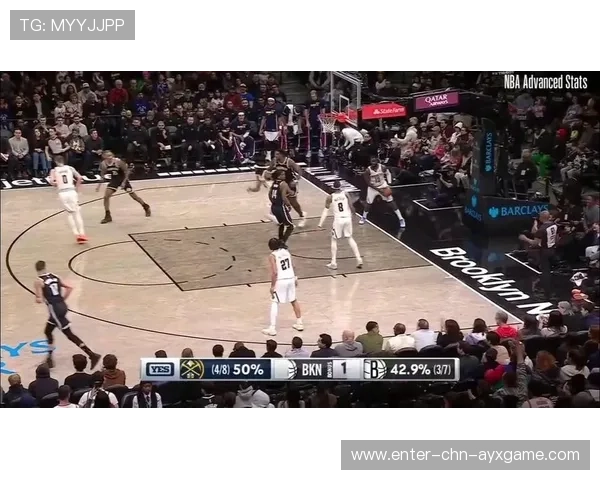 小波特接连命中两球,篮网进攻端无懈可击